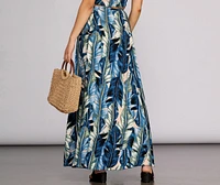 Tropic Vibes Maxi Skirt