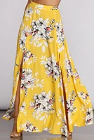 Island Time Floral Skirt