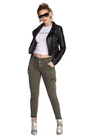 All The Details Skinny Cargo Pants