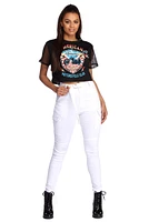 Belted Skinny Cargo Pants
