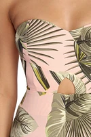 Tropical Escape Sleeveless Jumpsuit