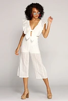 Radiant Ruffles Jumpsuit