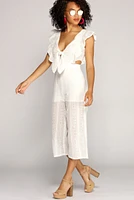 Radiant Ruffles Jumpsuit