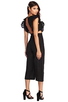 Radiant Ruffles Jumpsuit