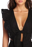 Radiant Ruffles Jumpsuit