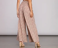 So Fresh Floral Tie Pants