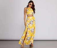 Island Time Floral Skirt