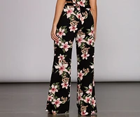 Total Tropics Tie Waist Pants