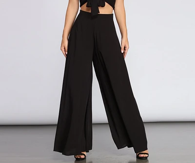 Bahama Breeze Wide-Leg Pants