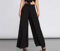 Bahama Breeze Wide-Leg Pants