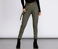 Cutie Charge Cargo Joggers