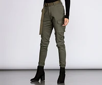 Cutie Charge Cargo Joggers