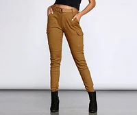 Cutie Charge Cargo Joggers