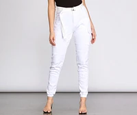 Cutie Charge Cargo Joggers