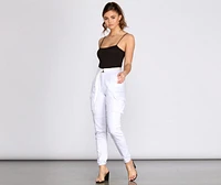 Cutie Charge Cargo Joggers