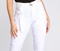 Cutie Charge Cargo Joggers