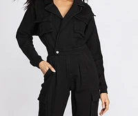 Suit Yourself Utility Cargo Jumpsuit