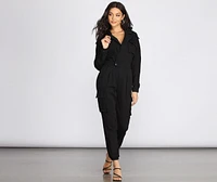 Suit Yourself Utility Cargo Jumpsuit
