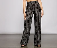 Effortless Beauty Boho Wide-Leg Pants