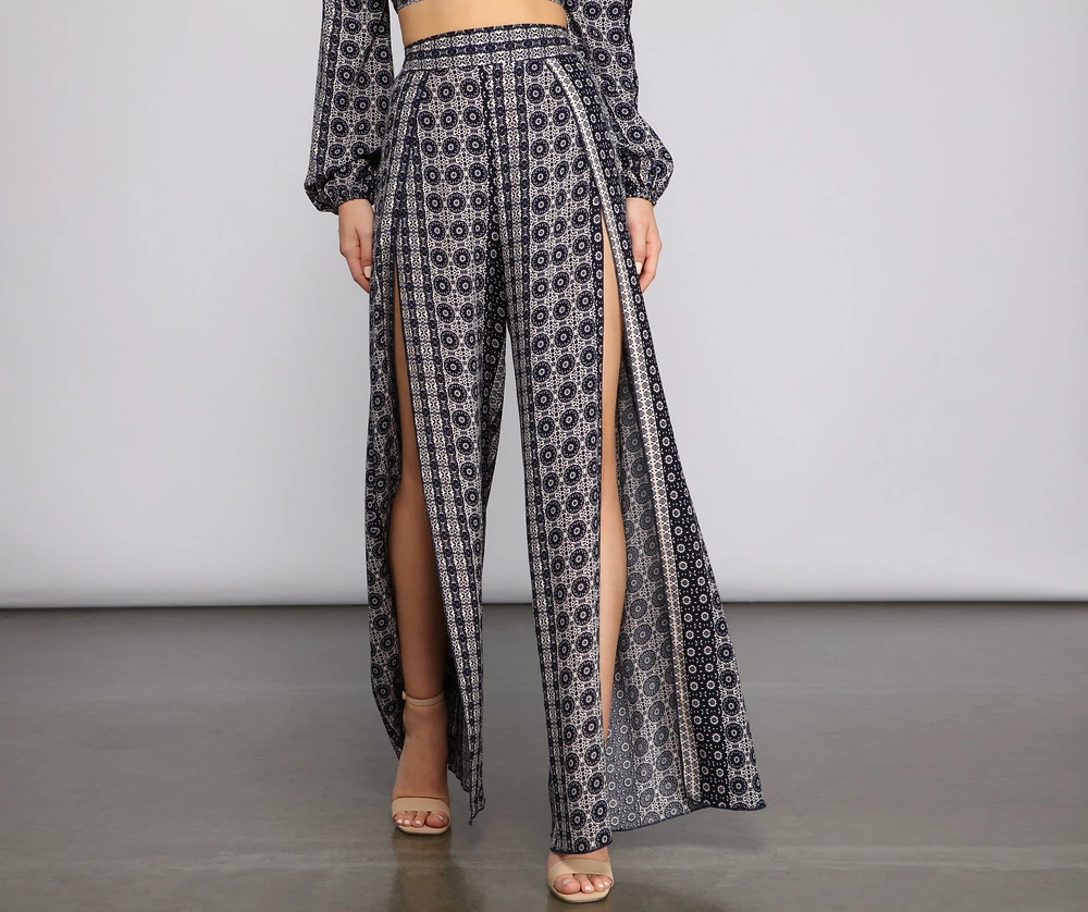 Bohemian Stunner Tulip Pants