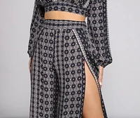 Bohemian Stunner Tulip Pants