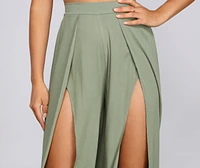 High Waist Tulip Pants