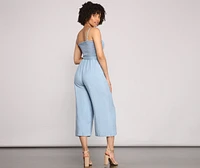 Casual Cutie Cropped Jumpsuit