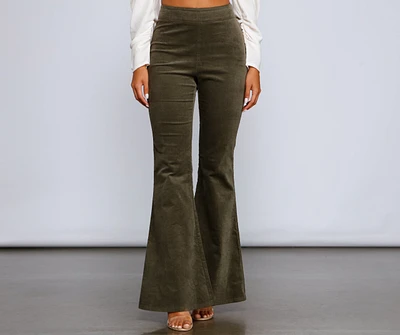 Bring The Flare Corduroy Pants