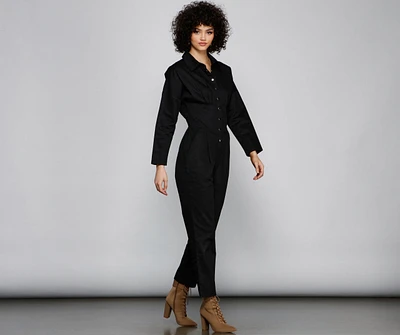 Go With It Utility Jumpsuit