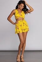 Fabulous Floral Flowy Shorts