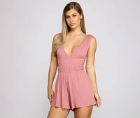 Effortless Style Sleeveless Romper