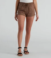 Effortless Summer Days Cuffed Shorts