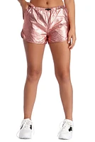 Level Up Metallic Shorts