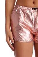 Level Up Metallic Shorts
