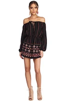 Boho Beauty Printed Romper