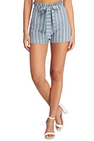 Set Stripes Paperbag Shorts