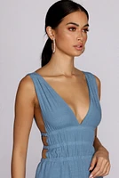 Making The Cutout Romper