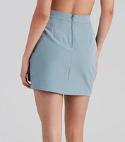 Seal The Deal Mini Skirt