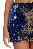 Pure Iridescence Mini Skirt