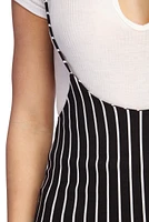 Intellectual Suspender Mini Skirt