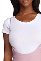 Intellectual Suspender Mini Skirt