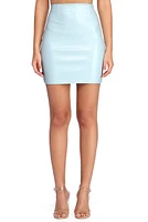 Foxy Faux Leather Mini Skirt
