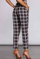 Plaid It Up Pants