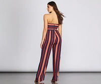 Sassy Stripes Jumpsuit