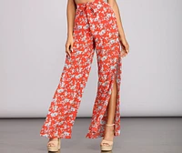 Blossom Fest Wide-Leg Pants