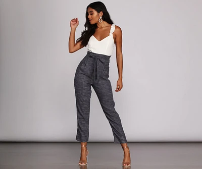 Live Linen Ruffle Jumpsuit
