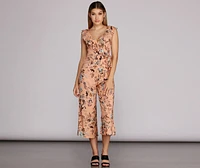 Just Dandy Floral jumpsuit