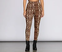 Strike A Pose High Waist Pants