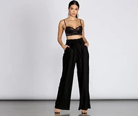 Too Glam Paper Bag Pants