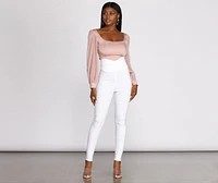 Classic Vibe High Waist Skinny Pants